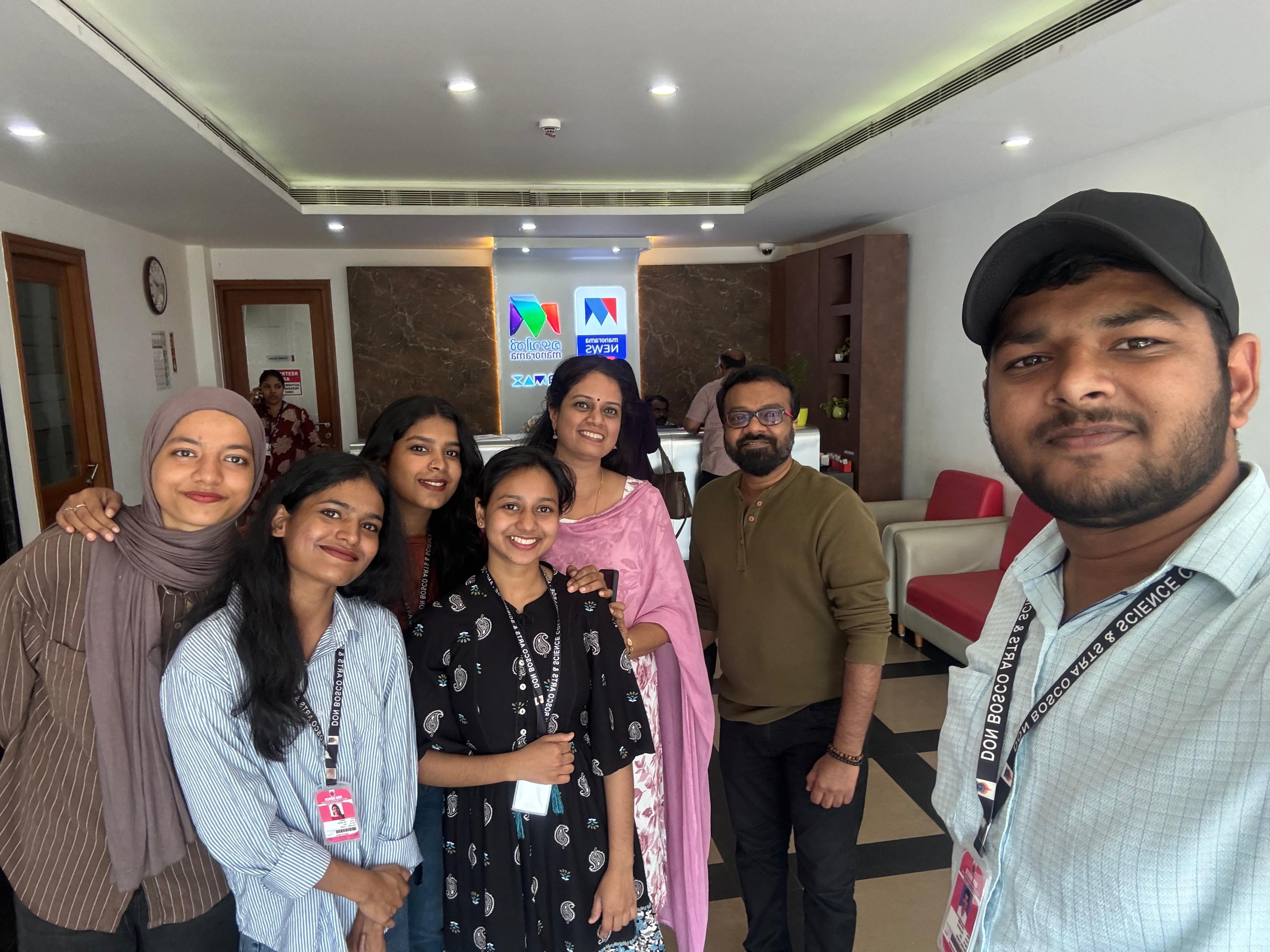Media Visit - Manorama